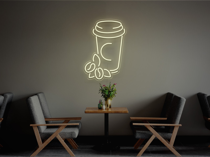 Posso avere un caffè-Insegna Neon LED